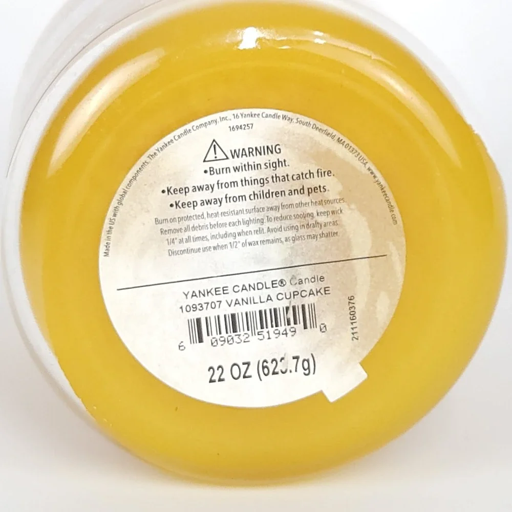 Yankee Candle retired packaging